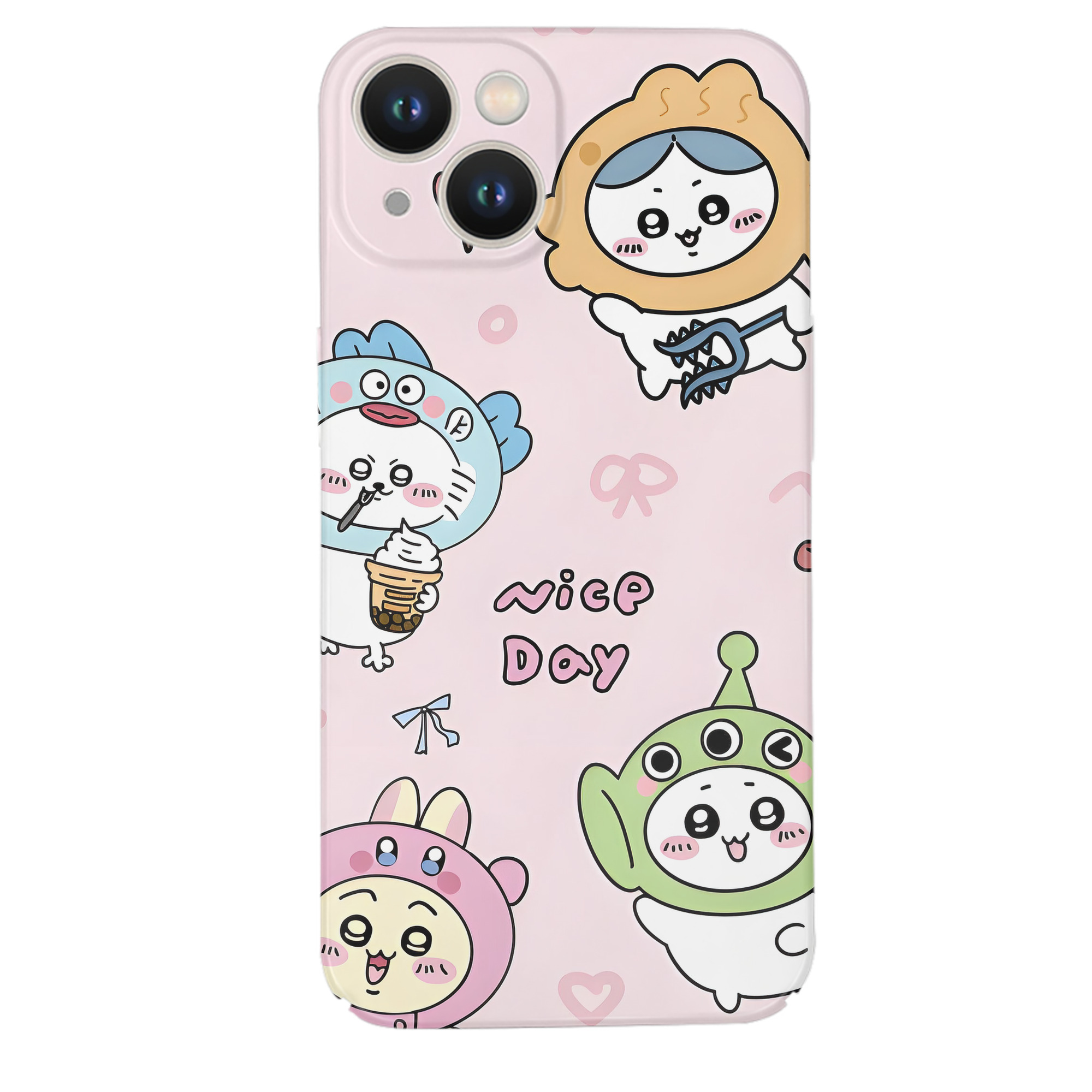 （画像用） ちいかわ Chii-kawa 【iPhone 14シリーズ対応】ハードケース